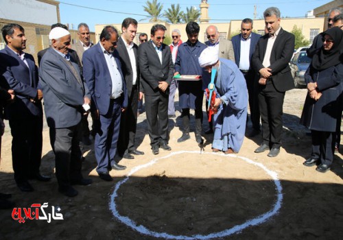 عملیات اجرایی هنرستان خیر ساز فنی شهر دلوار آغاز شد