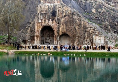 مجموعه تاریخی طاق بستان پس از دو ماه تعطیلی باز شد