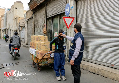 پایگاه سلامت و مقابله با کرونا/ کار جهادی جوانان استان سمنان