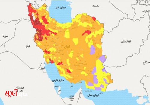 کرونا در بوشهر رنگ باخت