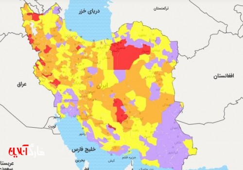 افزایش تعداد شهرهای آبی کرونایی در استان بوشهر/ ۴ شهرستان زرد است