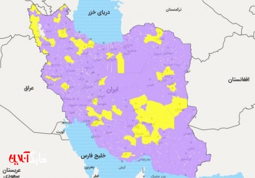 رنگ‌بندی کرونایی در استان بوشهر بدون تغییر ماند