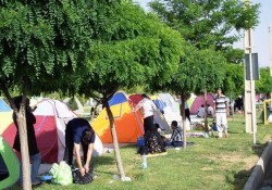 برپایی چادر در پارک های چهارمحال و بختیاری توسط مسافران ممنوع است