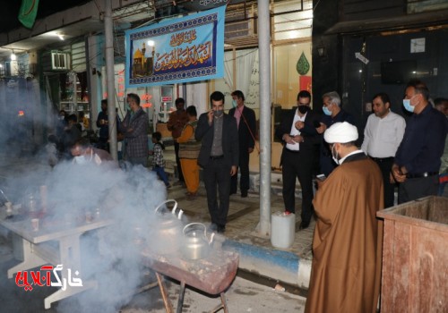 جشن میلاد امیرالمؤمنین (ع) در جایجای جزیره خارگ برگزار شد