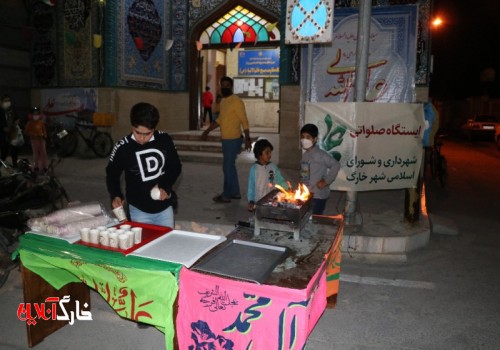 جشن میلاد امیرالمؤمنین (ع) در جایجای جزیره خارگ برگزار شد