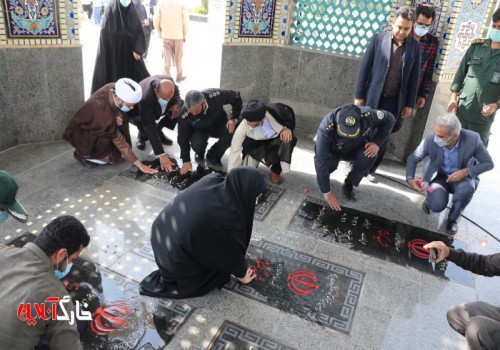 آیین افتتاحیه اردوی مجازی راهیان نور دانش‌آموزی استان بوشهر در جزیره خارگ برگزار شد